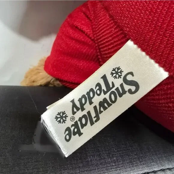 NEW 2024 Snowflake 20"  TEDDY BEAR w Christmas Red-White-Blue Ski Jacket & Hat - Picture 6 of 6